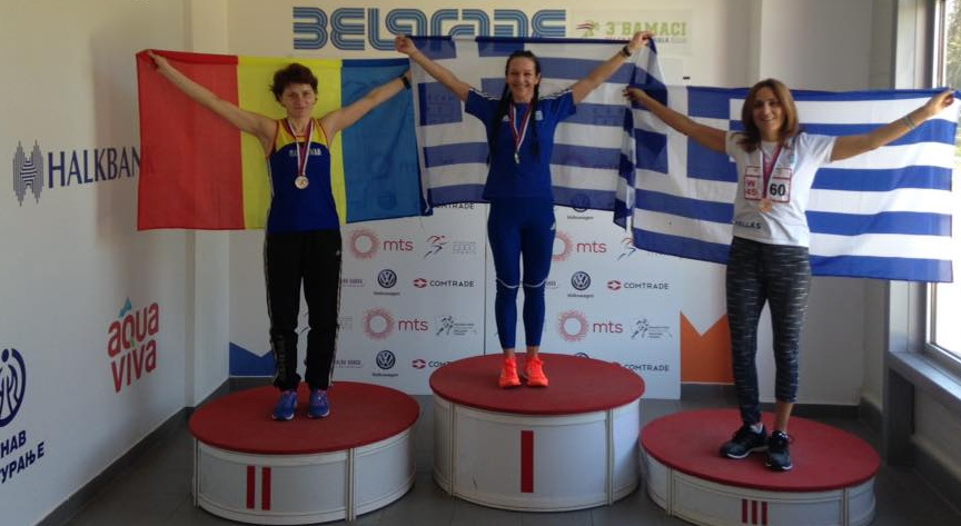 O tulceancă a câştigat trei medalii la Balcaniada de la Belgrad