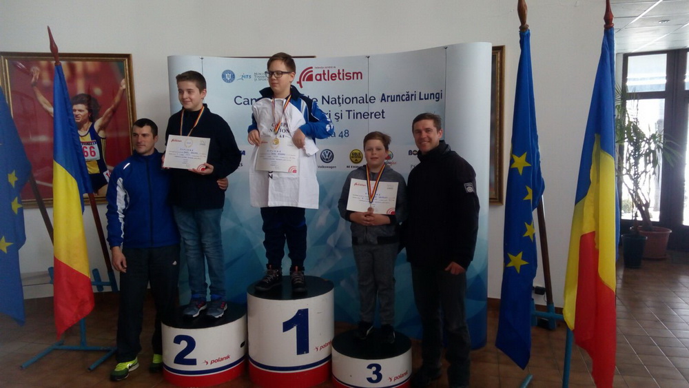 Atletism - Trei medalii de bronz pentru copiii de la CSS Tulcea