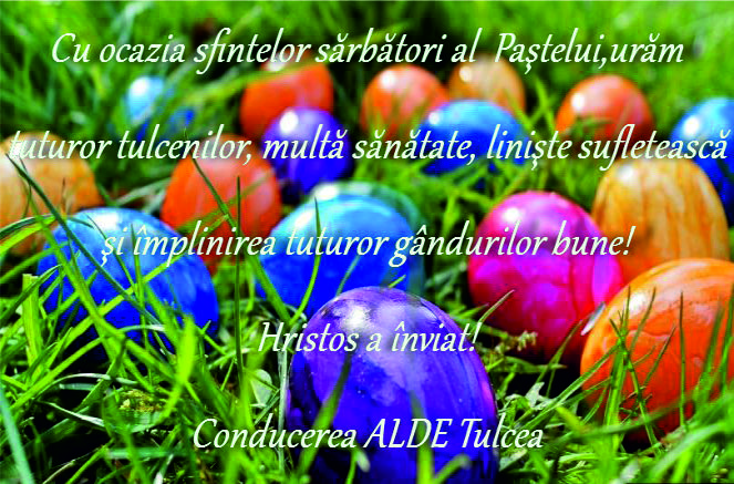 ALDE Tulcea vă urează sărbători fericite!