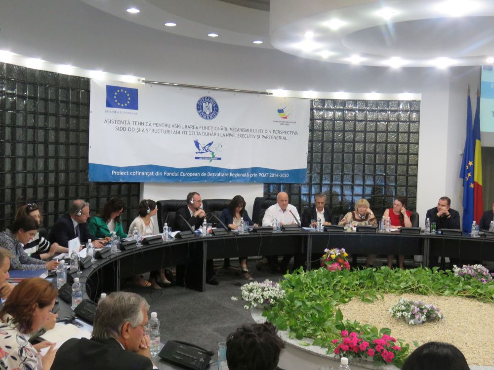 Forum de monitorizare pentru ITI Delta Dunării, cu reprezentanți ai Comisiei Europene