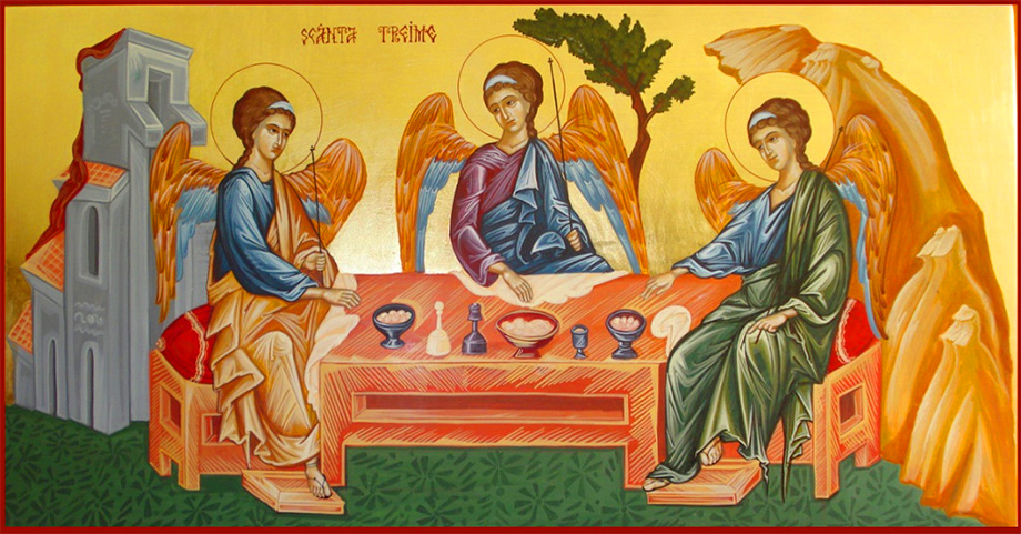 Biserica Ortodoxă prăznuieşte azi, Sfânta Treime: pe Dumnezeu Cel Unul în fiinţă şi întreit în Persoane: Tatăl, Fiul și Duhul Sfânt.