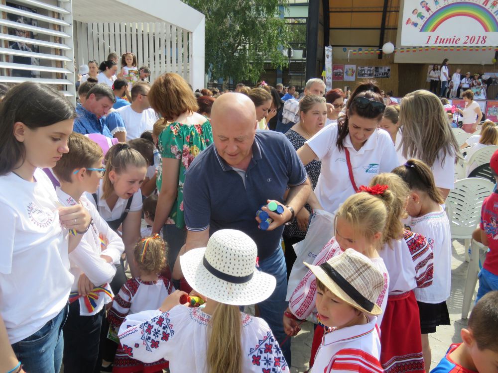 Ziua Copilului, sărbătorită în Piața Civică sub semnul Centenarului