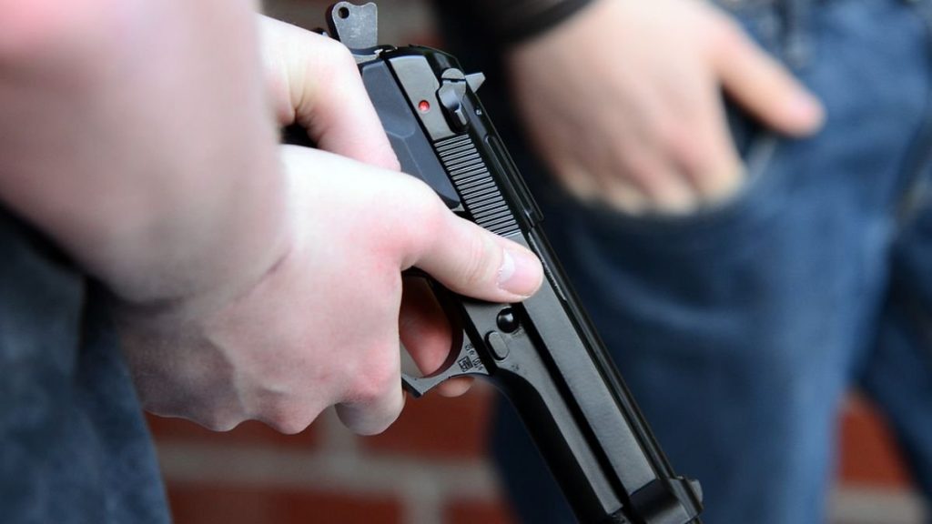 Doi tineri au fost împuşcaţi în cap, la Satul Nou, cu o armă airsoft