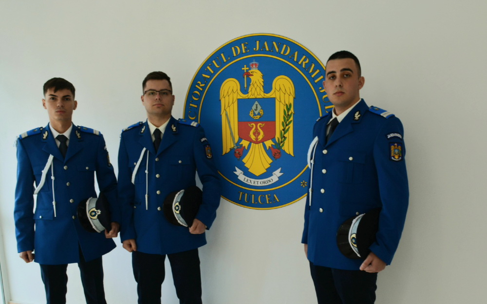 Inspectoratul de Jandarmi Judeţean Tulcea are trei subofițeri noi